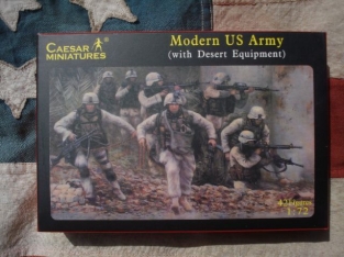 Caesar Miniatures 030  Modern US Army with 